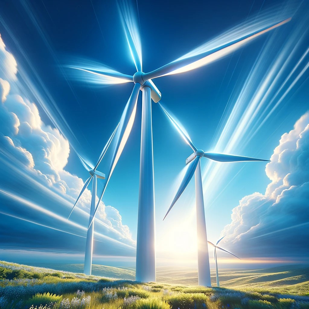 wind turbine animation craft