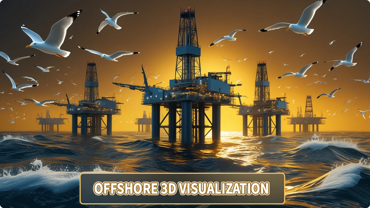 offshore 3D visualization