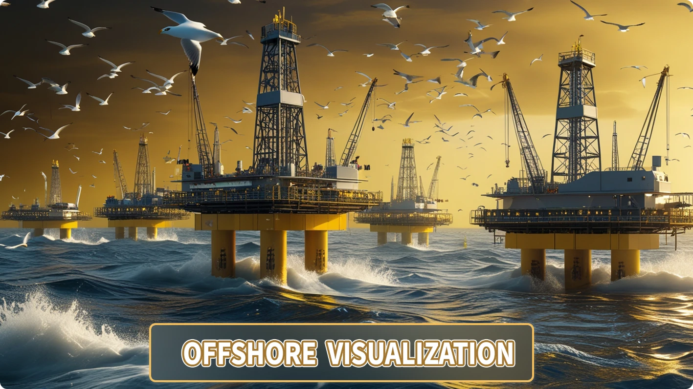 offshore 3D visualization